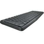 Ensemble clavier et souris sans fil - logitech - 920 - 007919 - noir - 2. 4 ghz - r�cepteur usb