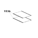 Clayette en verre frigo r�frig�rateur cong�lateur 49129325 0070002143 haier