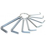 Cl� 6 pans professionnelle sur anneau jeu 8 pi�ces - outifrance