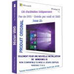 Cl� dactivation win10 pro oem 32 - 64 bits envoie sms cl� uniquement pas de cd seulement pour une nouvelle ...