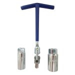 Cl� clef � bougie articul�e avec douilles 16mm et 21mm