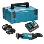 Cl  cliquet 18 v li - ion 3 / 8 1 / 4 475 nm (2x40 ah) en makpac - makita dwr180rmj