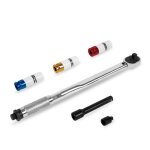 Cl dynamomtrique ?? vonroc - 470mm - 28 - 210nm - set de 3 douilles raccord et rallonge inclus