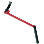 Clé de lavabo sanicrom 50mm - virax - réversible - rouge Clé de lavabo sanicrom 50mm - virax - réversible - rouge