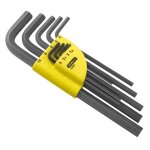 Cl� m�le longue de 15 mm � 10 mm stanley - 1 - 13 - 976 - jeu de 9 pi�ces avec �tui