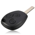 Cle plip renault modus clio kangoo twingo wind 3 boutons lame plate coque pro - plip