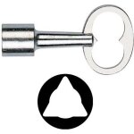 Clé à pompier triangulaire 11 mm - outifrance - outil - métal - 11 mm Clé à pompier triangulaire 11 mm - outifrance - outil - métal - 11 mm