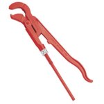 Clé serre - tube suédois virax 50x60 - capacité de serrage 60 - rouge Clé serre - tube suédois virax 50x60 - capacité de serrage 60 - rouge