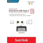 Cl� usb 3. 1 type - c � double connectique sandisk ultra 32 - sandisk - sdddc2 - 032g - g46 - 150 mo ...