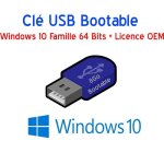 Clé usb 8go bootable windows 10 famille 64 bits + licence oem activation Clé usb 8go bootable windows 10 famille 64 bits + licence oem activation