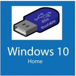 Cl� usb bootable windows 10 avec cl� dactivation version famille 8go