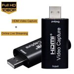 Cle usb carte de capture hdmi usb2. 0 bo�te denregistrement en direct obs vid�o de jeu hdmi