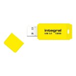 Cl� usb integral neon 64 go usb 3. 0 jaune