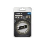 Cl� usb integral secure 360 - 16 go - usb 3. 0 - noir