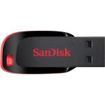 Clé usb sandisk 32gb cruzer blade - 32 go - 2. 0 - sans capuchon - noir rouge Clé usb sandisk 32gb cruzer blade - 32 go - 2. 0 - sans capuchon - noir rouge