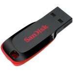 Cl� usb sandisk cruzer blade 64go usb 2. 0 - rouge