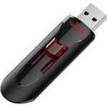 Cl� usb - sandisk - cruzer glide cz600 - 256go - usb 3. 0 - type a - noir / rouge