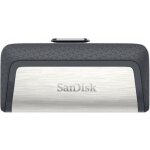 Cl� usb sandisk ultra dual drive type - c 128go - usb 3. 2 gen 1 - slide - noir / argent