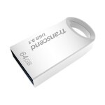 Clé usb transcend jetflash 710 - 64 go - usb 3. 1 - placage argent Clé usb transcend jetflash 710 - 64 go - usb 3. 1 - placage argent
