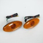 Clignotant �il de chat orange ampoule auto pour moto camion scooter feu d�coratif - mfpn : s02 - 100b ...