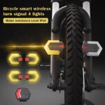 Clignotants de vlo sans fil intelligents indicateur de direction  led avant et arrire accessoire de ...