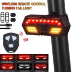 Clignotant velo télécommande sans fil 120db feu arrière vélo rechargeable usb - 6 modes déclairage - ... Clignotant velo télécommande sans fil 120db feu arrière vélo rechargeable usb - 6 modes déclairage - ...