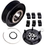 Climat compresseur poulie pour audi a4 b6 b7 3. 2 s4 rs4 a8 2. 8 3. 0 3. 2 q7 3. 0 embrayage poulie climat ...