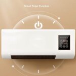 Climatiseur mural chauffage et refroidissement ventilateur mobile ventilateur dair chaud chauffage de ...