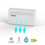 Climatiseur rversible kub - e + 2930w 10 000btu 500 m / h - voltman