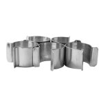 Clips bâche serre diamètre 25mm - lot de 25 : fixations solides et rapides pour bâche Clips bâche serre diamètre 25mm - lot de 25 : fixations solides et rapides pour bâche