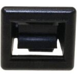 Clip de support � vitre pour four compatible de dietrich beko brandt - 250100063