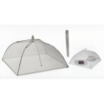 Cloche alimentaire - 30x30 cm - blanc