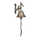 Relaxdays cloche avec petits oiseaux corde pour jardin hxlxp : 20 x 10 x 13 cm décoration murale vintage ... Relaxdays cloche avec petits oiseaux corde pour jardin hxlxp : 20 x 10 x 13 cm décoration murale vintage ...