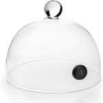 Cloche  fumer - lacor -  125 cm - verre borosilicat - rsistant aux chocs - idal pour fumer des aliments ...