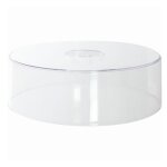 Cloche plastique ronde pour plat � tarte - 29 x h95 cm