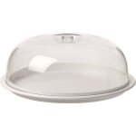 Cloche et plateau pour fromage ou ptisserie d : 350x130 mm