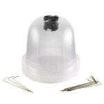 Cloches  salades plastique - lot de 6