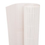 Clôture de jardin - vidaxl - double face - pvc - blanc - 90 x 500 cm Clôture de jardin - vidaxl - double face - pvc - blanc - 90 x 500 cm