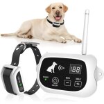 Cloture rechargeable anti - fugue pour 1 chiens electrique sans fil a6