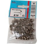 Clou tapissier - acier nickel - d: 10 mm
