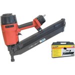 Cloueur de charpente pneumatique mecafer - 50 - 90 mm - corps en magnésium - magasin angulaire de 21° ... Cloueur de charpente pneumatique mecafer - 50 - 90 mm - corps en magnésium - magasin angulaire de 21° ...