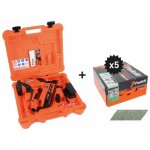 Cloueur paslode im90xi - spit - avec batterie et chargeur + 5 packs 28x70 crants - en mallette - 054696 ...