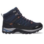 Chaussures de randonn�e pour homme cmp rigel mid waterproof - bleu - montagne - respirant