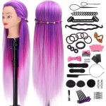 Co tte  coiffer professionnelle claudia - 65 cm cheveux + support a18