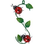Coccinelle en fer m�tal m�tal coccinelle d�coration murale pour cl�ture de jardin int�rieur ou ext�rieur ...