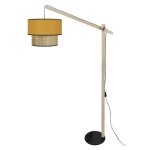 Cochin p - lampadaire droit bois naturel abat - jour: cylindre tissu jaune moutard 1 ampoule e27 inspiration ... Cochin p - lampadaire droit bois naturel abat - jour: cylindre tissu jaune moutard 1 ampoule e27 inspiration ...