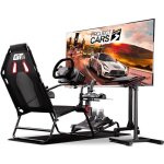 Cockpit simracing - next level racing - gt lite - pliable - noir - support