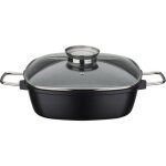 Cocotte carr�e - tous feux dont induction - gsw - gourmet granit - 28 x 28 cm - fonte daluminium massive ...