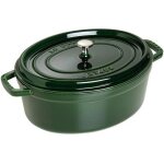 Cocotte en fonte maille ovale staub basilic - ?