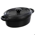 Cocotte mini ovale 8. 5x11 - 5 five simply smart - noir Cocotte mini ovale 8. 5x11 - 5 five simply smart - noir